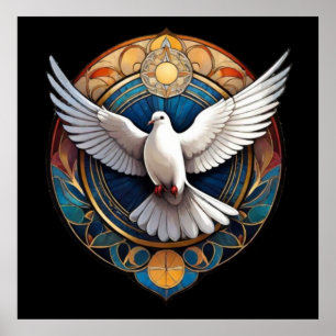 Poster L'Esprit Saint (colombe) 3