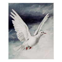 L'esprit saint sous forme de colombe