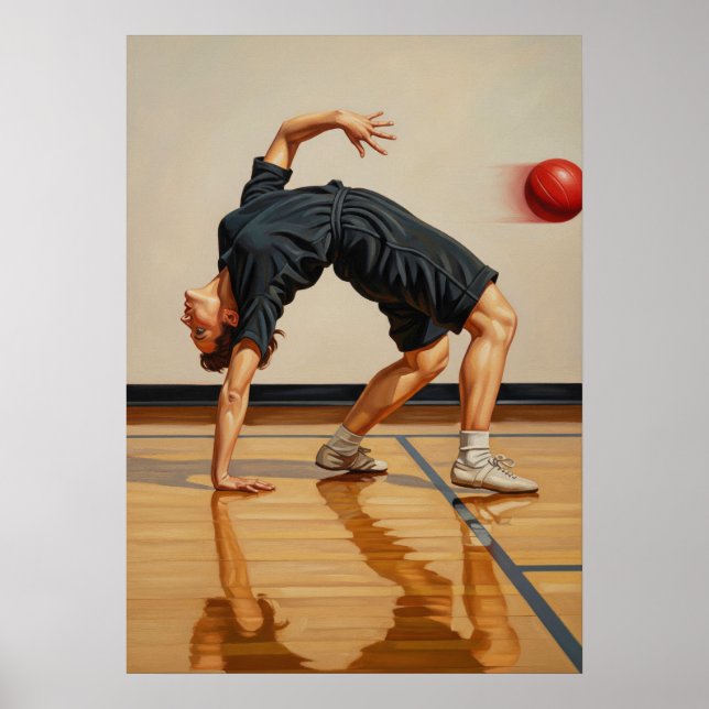 Poster L'ESQUIVE GRACIEUSE (La Dodge gracieuse) (Devant)