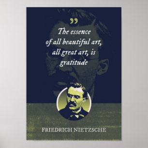 Poster L'essence de tout beau art, tout grand art