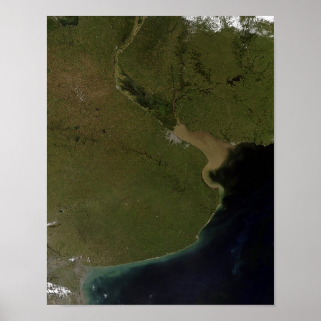 Poster L'estuaire du Rio de la Plata (Devant)