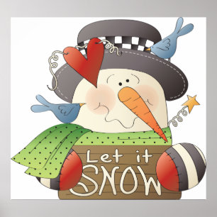 Poster Let It Snow