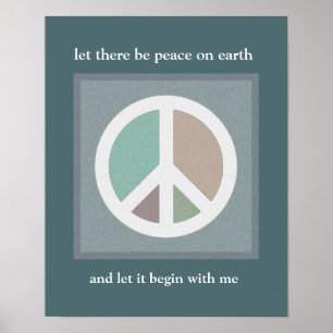 Poster Let there be on earth