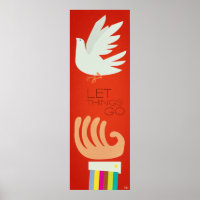 Poster Let Things Go