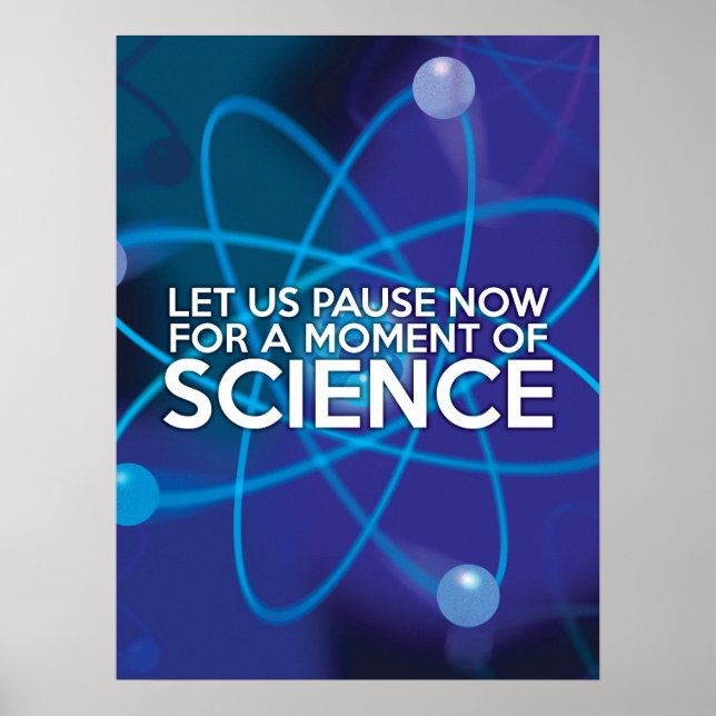 POSTER LET US PAUSE NOW (Devant)