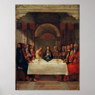 Poster L'établissement de l'eucharistie, c.1490