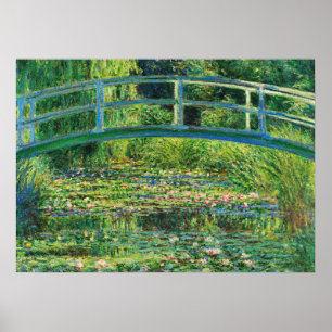 Poster L'étang Water-Lily, 1899 par Claude Monet