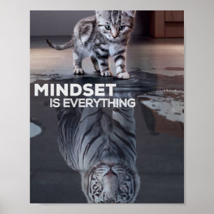 Poster l'état d'esprit est tout