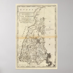 Poster L'état du New Hampshire