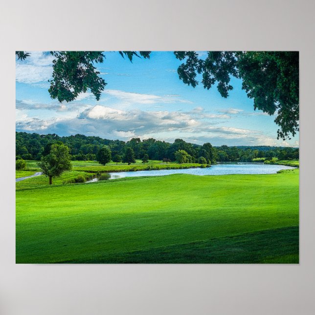 Poster L'Été Au Golf (Devant)