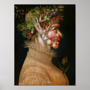 Poster L'été, Giuseppe Arcimboldo, 1573