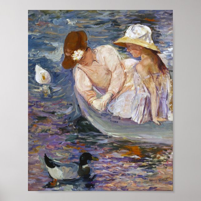 Poster L'été, Mary Cassatt (Devant)