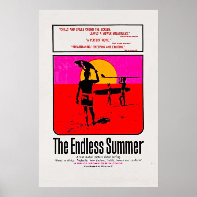 Poster L'été sans fin (Devant)