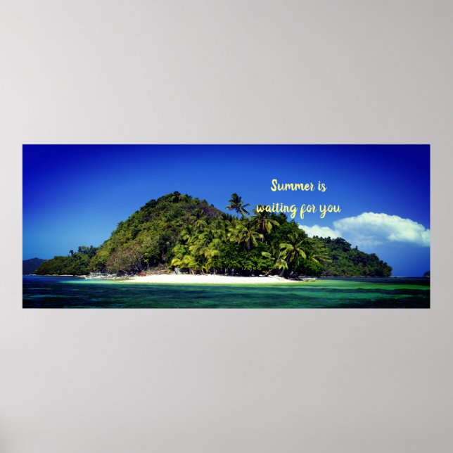 Poster L'été t'attend (Devant)