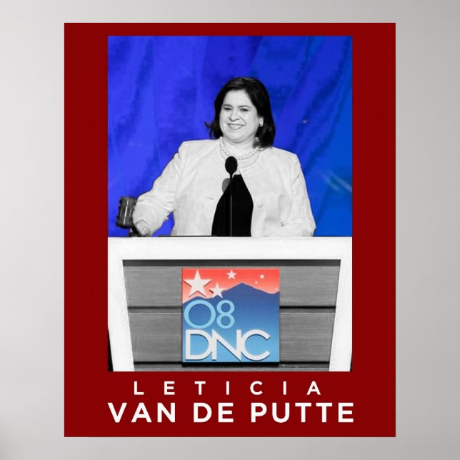 Poster Leticia Van De Putte (Devant)