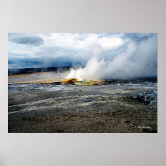 Poster "Letting off Steam"