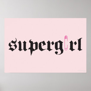 Poster LETTRE D'ÉCRAN DE SÉCURITÉ Supergirl