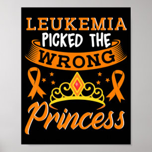 Poster Leucémie A Choisi Les Mauvais Lauréats Du Cancer D