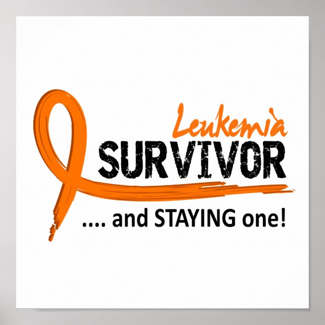 Poster Leucémie survivant 8 (Devant)