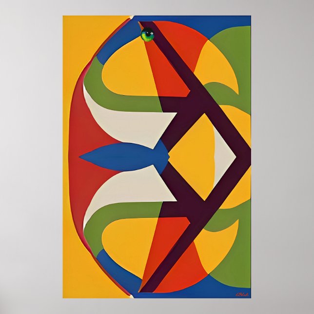 Poster Leur donner l'oiseau (Devant)