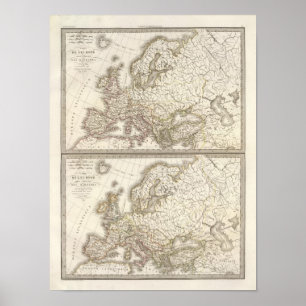 Poster L'Europe avant les invasions barbares