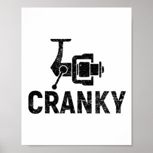 Poster Leurre de pêche Crankit - Idées de cadeaux drôles