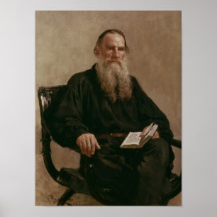 Poster Lev Tolstoy  1887