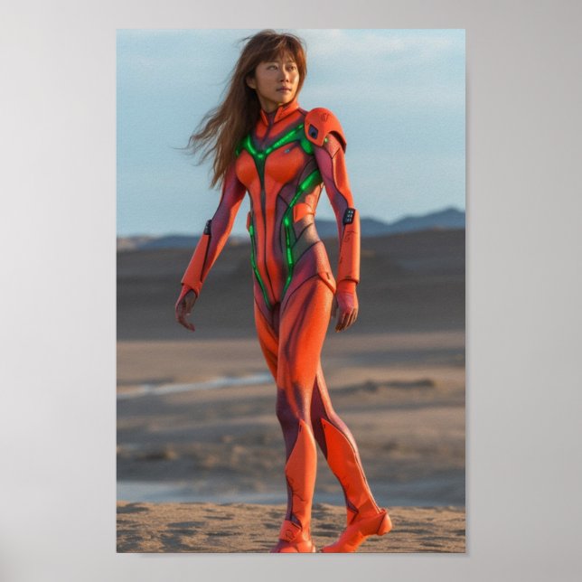 Poster L'évangélisation de Michael Bay - Asuka (Devant)