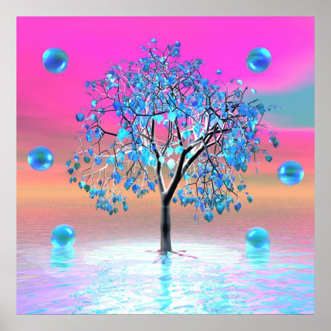 Poster Levée de soleil de Crystal Tree (Devant)