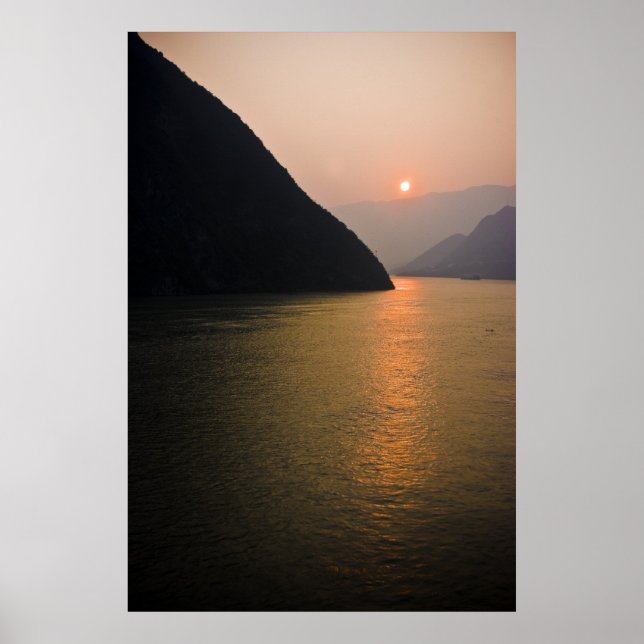 Poster Levée de soleil orientale (Devant)