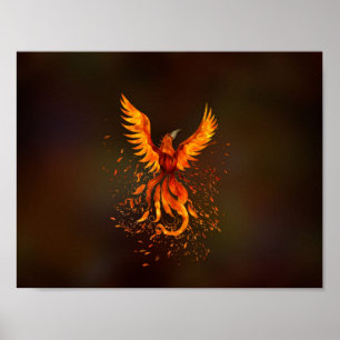 Poster Levée Phoenix Bird