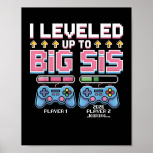 Poster Leveled To Big Sister 2026 Jeu Vidéo De Grossesse