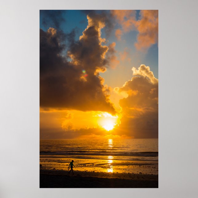 Poster Lever de soleil à Cape Canaveral, Floride (Devant)