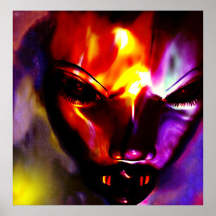 Poster lever de soleil de vampires