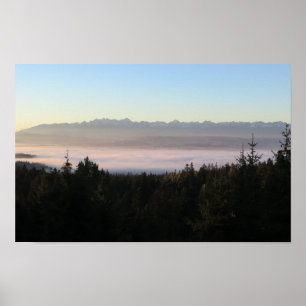 Poster Lever de soleil sur les Tatras