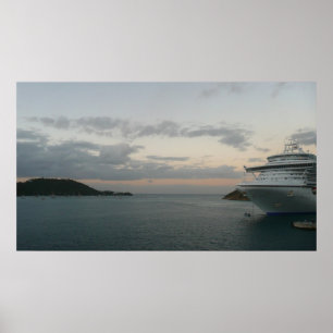 Poster Lever de soleil sur St Thomas II Croisière