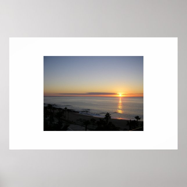 Poster Lever du soleil de Cabo (Devant)