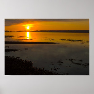 Poster Lever du soleil, Penobscot Bay, Maine