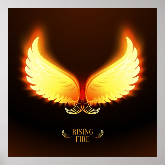Poster Lever le feu - Phoenix Wings (Devant)