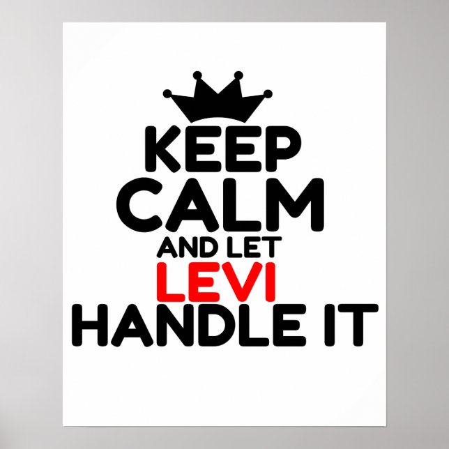 POSTER LEVI (Devant)