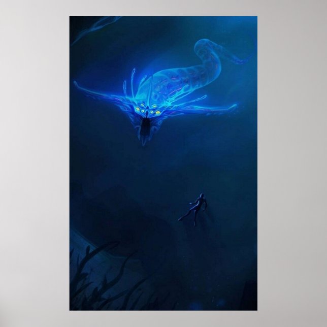 Poster Léviathan subnautique (Devant)