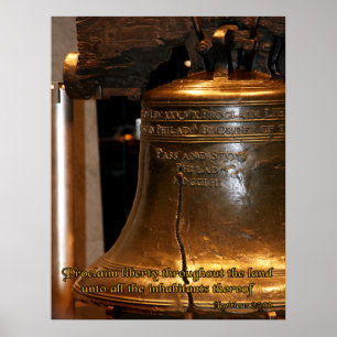 Poster Leviticus Liberty Bell