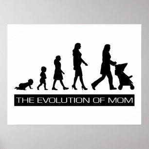 Poster L'évolution de maman