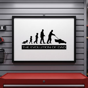 Poster L'évolution de papa