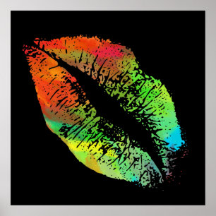 Poster Lèvres élégantes #3