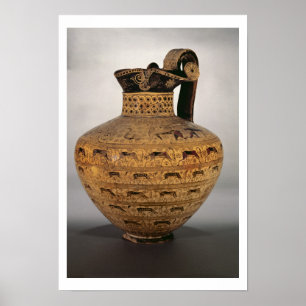 Poster Levy Oinochoe, une Orientalisation Est v