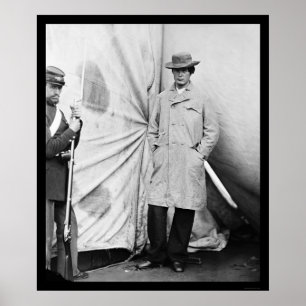 Poster Lewis Payne, Conspirateur Lincoln 1865