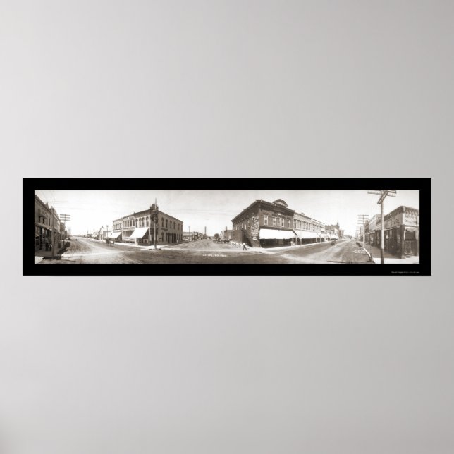 Poster Lexington, NE Photo 1909 (Devant)