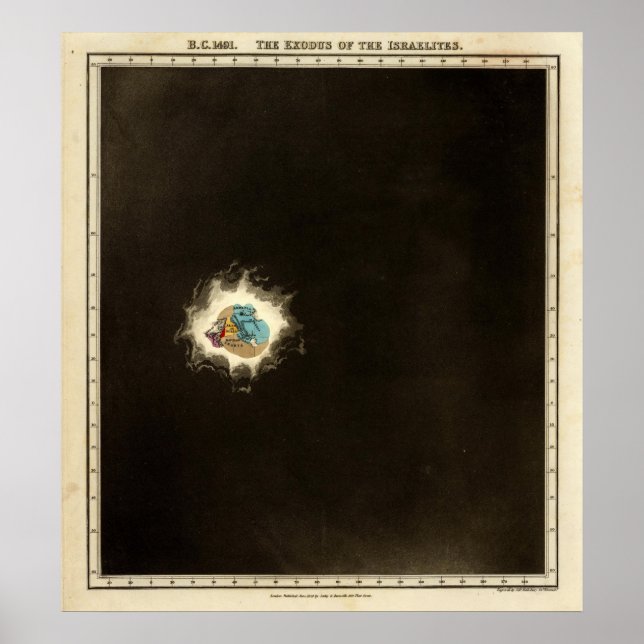 Poster L'Exode des Israélites 1491 av. (Devant)