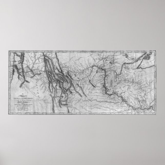 Poster L'expédition de Lewis et Clark (Devant)